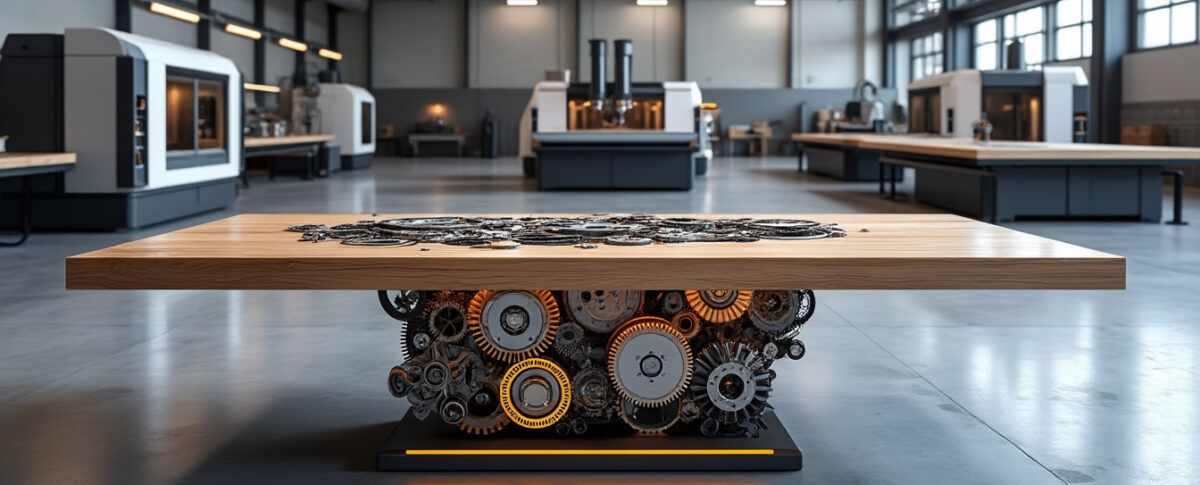 découvrez comment l'usinage cnc transforme la pièce technique en mobilier design, alliant précision et créativité. explorez la polyvalence de cette technologie innovante et ses applications variées dans le monde du design moderne.
